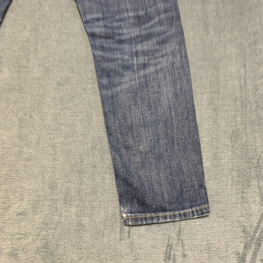 Levi's 508 Tapered Jeans Boys 10 Reg 25x25 Blue Denim Cotton Distressed Casual